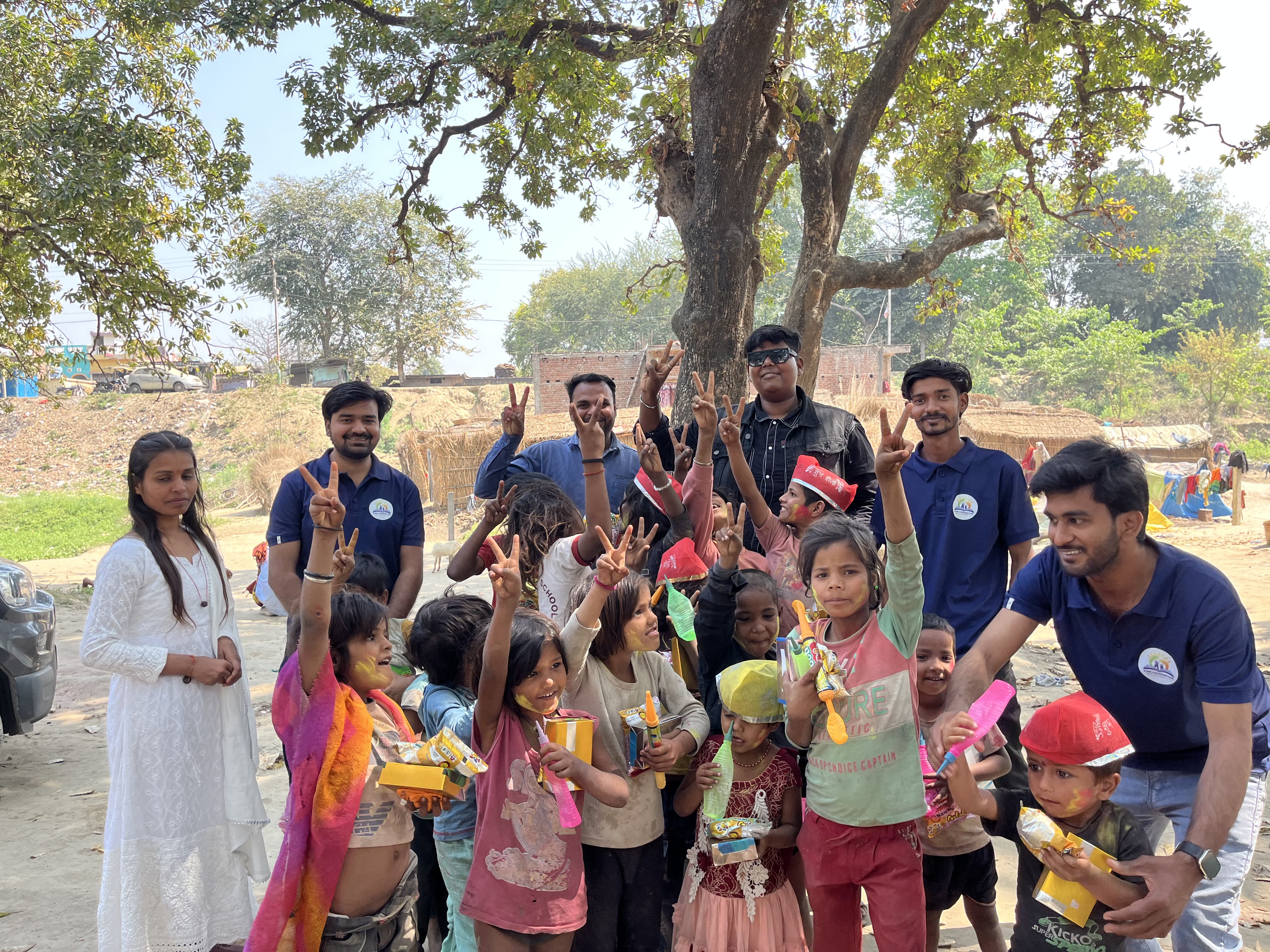 Celebrating Holi with Colors, Joy, and Smiles